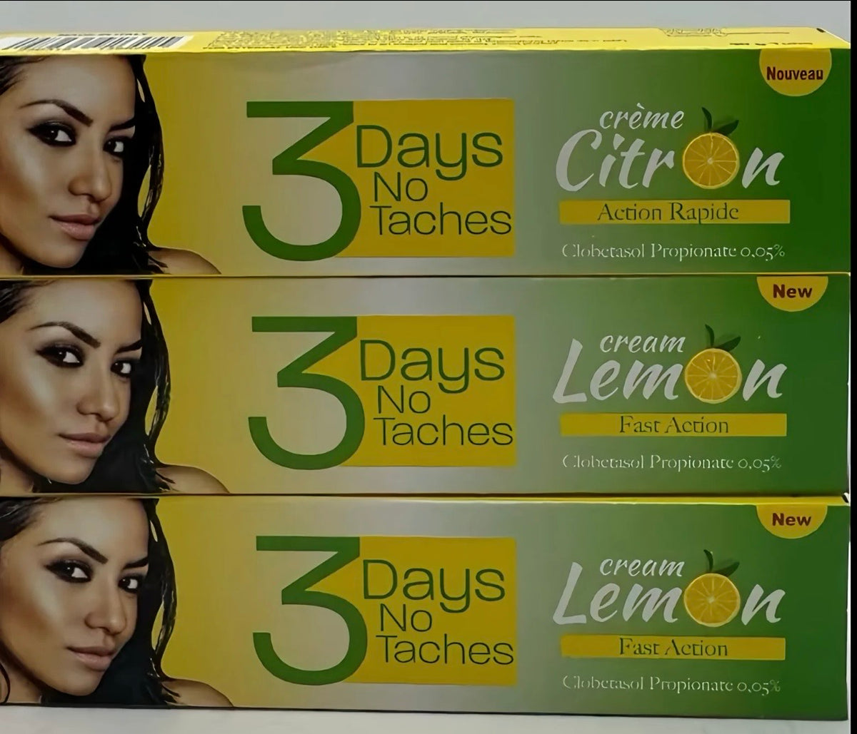 3 days no taches. 3 pack