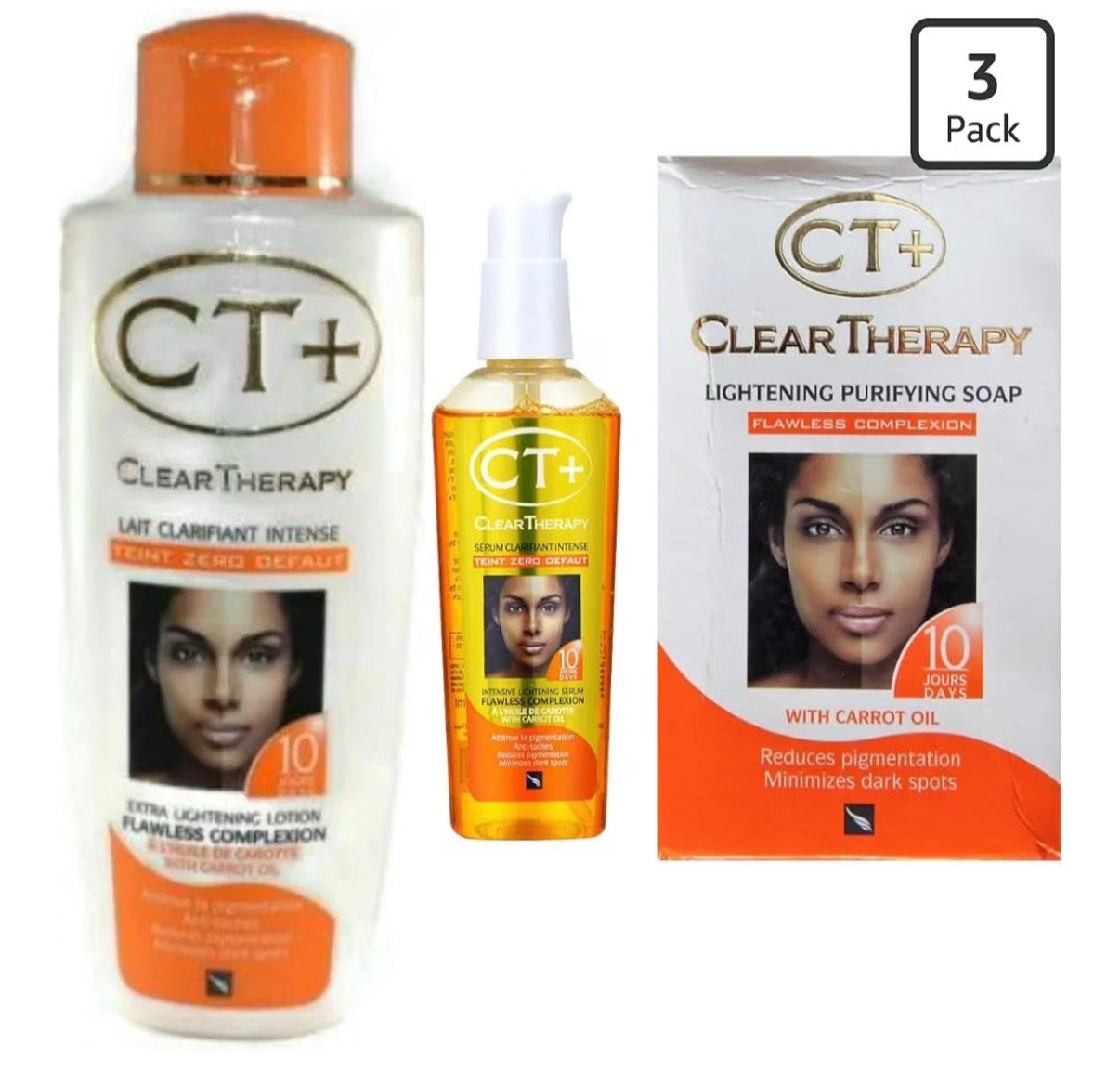 Ct plus clear therapy carrot set